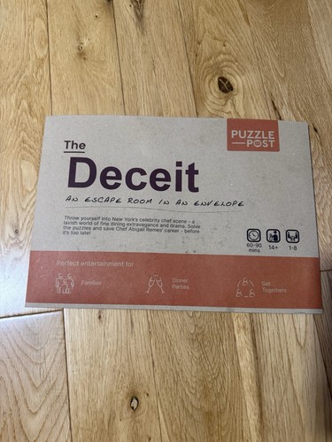 Deceit escape room - escape,