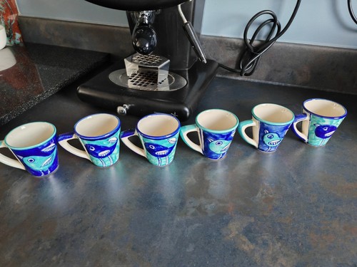 Italian espresso mugs - 6,