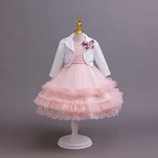 Pink Princess Party Dress With