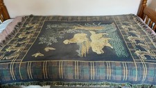 Thick Cotton Tapestry Style Woven Throw Blanket, Golden Retrievers or Labradors?