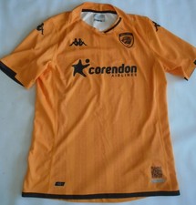 Hull City FC 2023 24 Away Football Shirt Kappa Orange Men's L Large READ DESC!