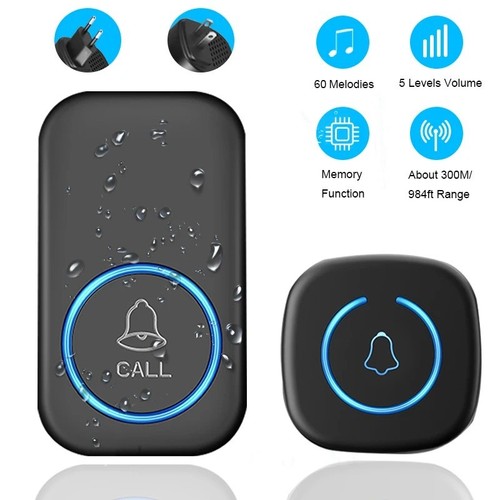 Waterproof wireless door bell - wireless,