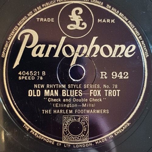 The harlem footwarmers old - the, man