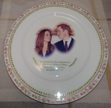 Royal Doulton Engagment of HRH Prince William & Kate Commemorative Plate