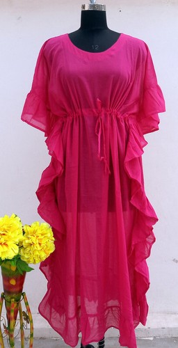 Indian pink frill bridal - indian,