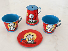 Ohio Art Tea Set Vintage Tin