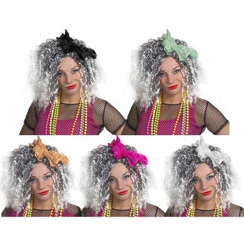 1980 wild child wig - wig, white