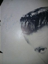 Elvis Presley Hand Signed