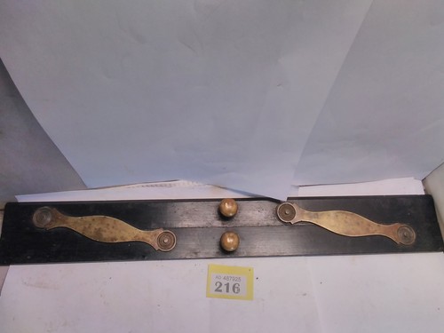 Large antique parallel rule - antique,