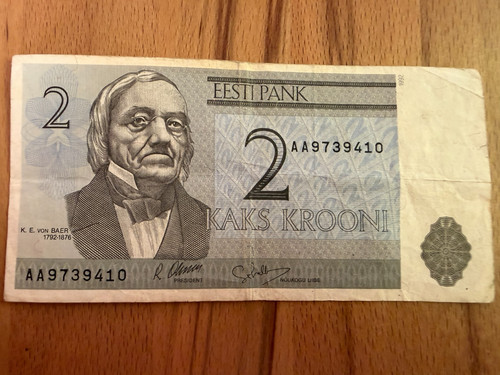 Banknote estonia krona - 2,