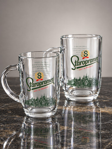 Staropramen pint half - pint, &