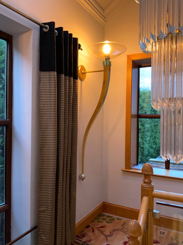 Chelsom wall light pair - a,