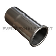 3" 76mm Rolled Out Exhaust