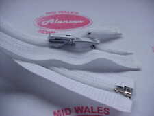 36" WHITE TWIN SLIDER OPEN END