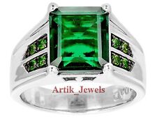 Simulated Emerald & Tsavorite