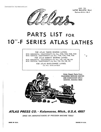 Atlas 10f series - , 10"