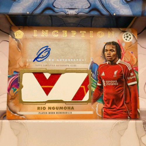 Topps inception uefa 2025 - inception,