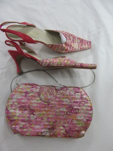 Mella size pink green - mella-size, 4-pink,green&gold