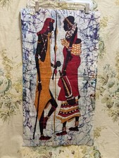 Vintage wax batik - wax, panel
