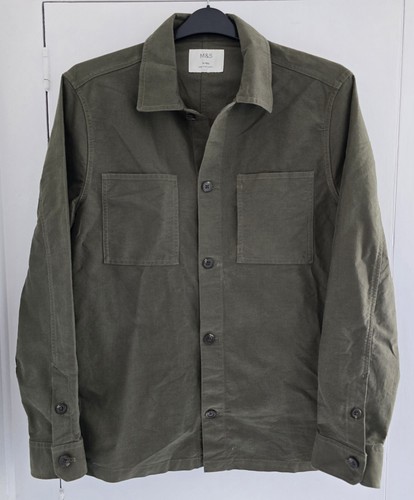 Mens olive army green - m&s,