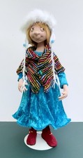 OOAK Cloth Doll “Heidi “ Hand Made Collectable 