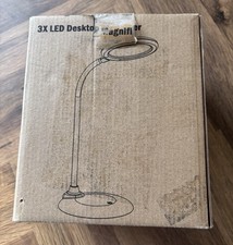 3x LED Desktop Magnifier