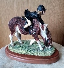 Happy Days I'm Hungry Border Fine Arts Pony And Rider A0537