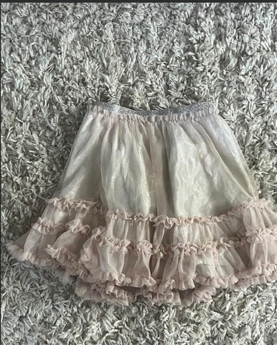 Frilly rose pink skirt - rose,