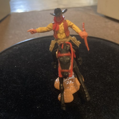 Vintage timpo mounted - mounted, cowboy