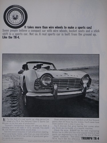 1963 triumph tr4 - tr4, vintage