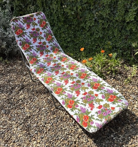 Vintage sun bed - vintage,