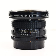 Pentax 67 35mm F4.5 Fisheye Lens For Pentax 6x7 STK: 41419