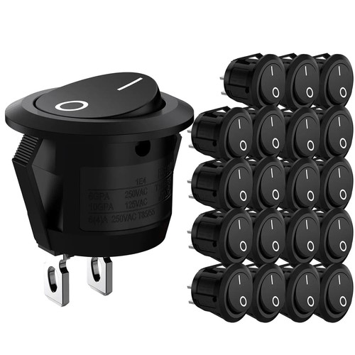 Rocker switch black - rocker,