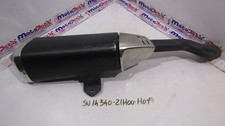Left Exhaust Terminal Suzuki GSXR 1000 07 08 Scratches