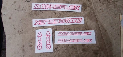Aero reflex decals bmx - aero,