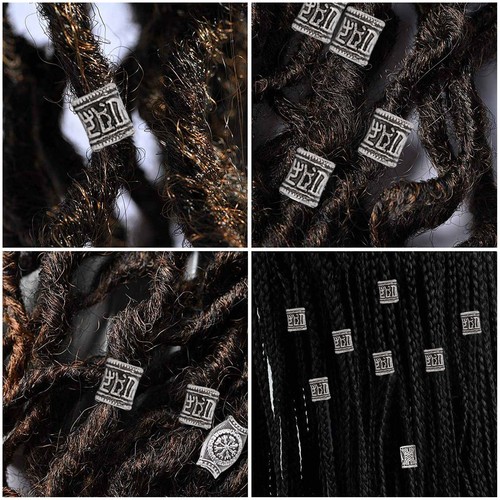 50pcs vintage alloy beard - 50pcs,