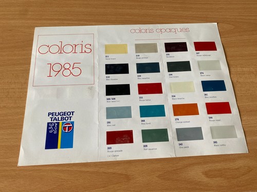 Peugeot talbot colour - peugeot, /