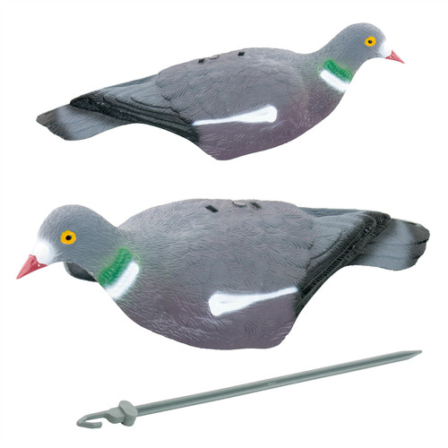 Decoy pigeon half shell - decoy,