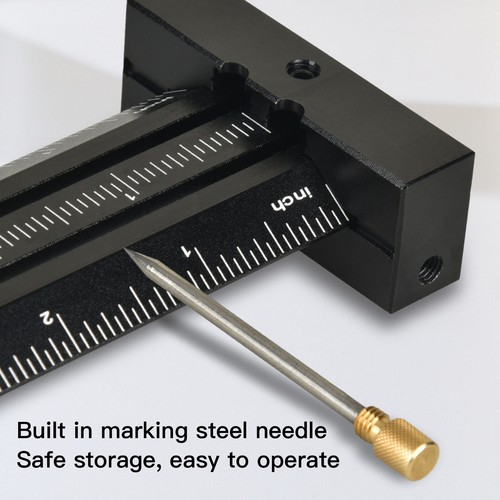 Square ruler metal aluminum - *t,