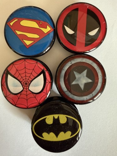 Superhero ear lobe - superhero,