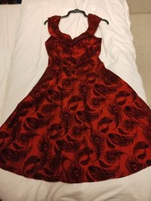 Voodoo Vixen Red Retro 50s