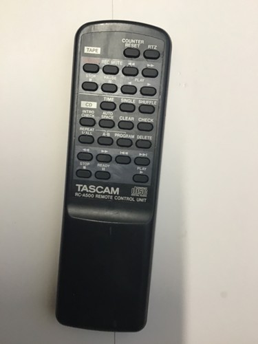Tascam a500 remote - tascam, rc