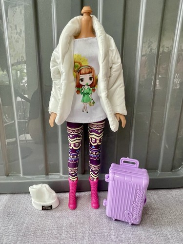 Barbie doll 6pcs outfit - barbie,