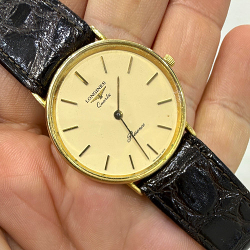 Longines presence quartz - longines, 9k