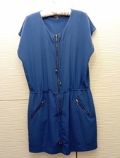 M&S Limited Collection Blue Tunic Top Size 14