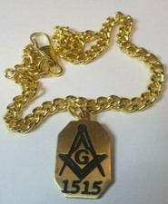 MASONIC POCKET WATCH FOB PENDANT PERSONALISED ENGRAVED WITH YOUR  LODGE NUMBER