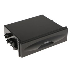 Universal Car Models Single Din  Storage Drawer   Radio Box Black