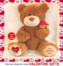 Personalised teddy bear brown