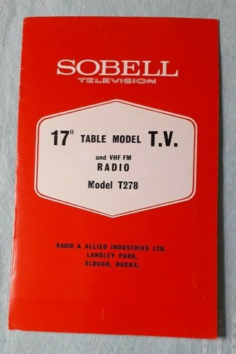 Sobell radio vhf - , 17"