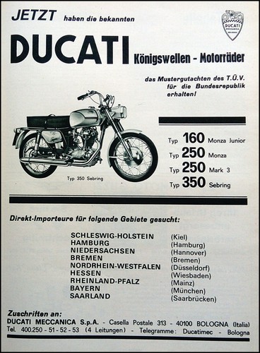 Ducat kingshaft advertising - ducat,